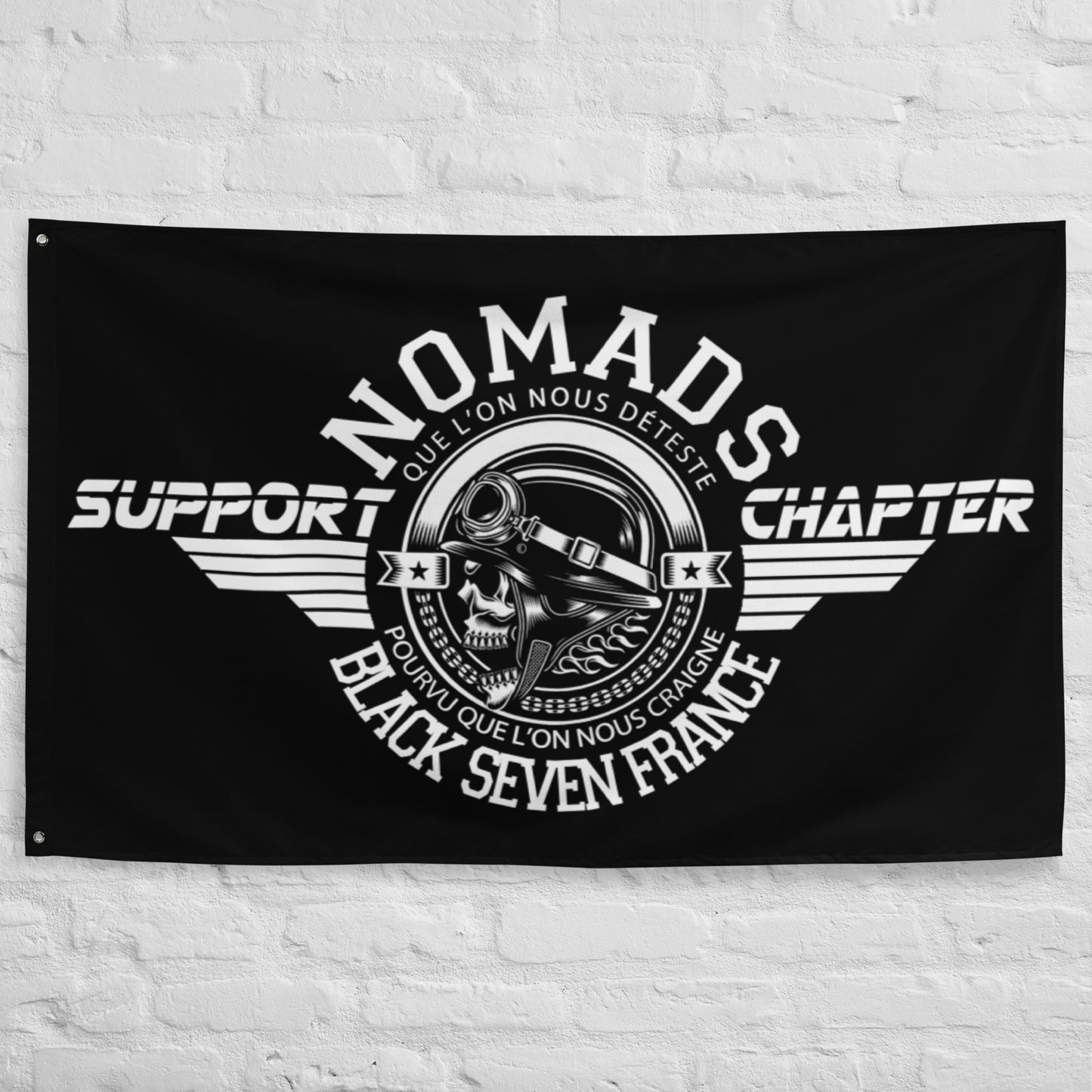 Drapeau « Support Nomads Chapter »