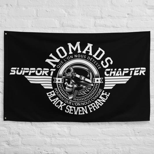 Drapeau « Support Nomads Chapter »