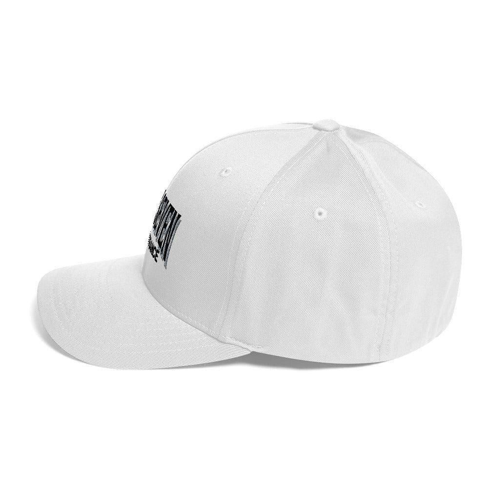 Casquette brodée Structurée « Black Seven »