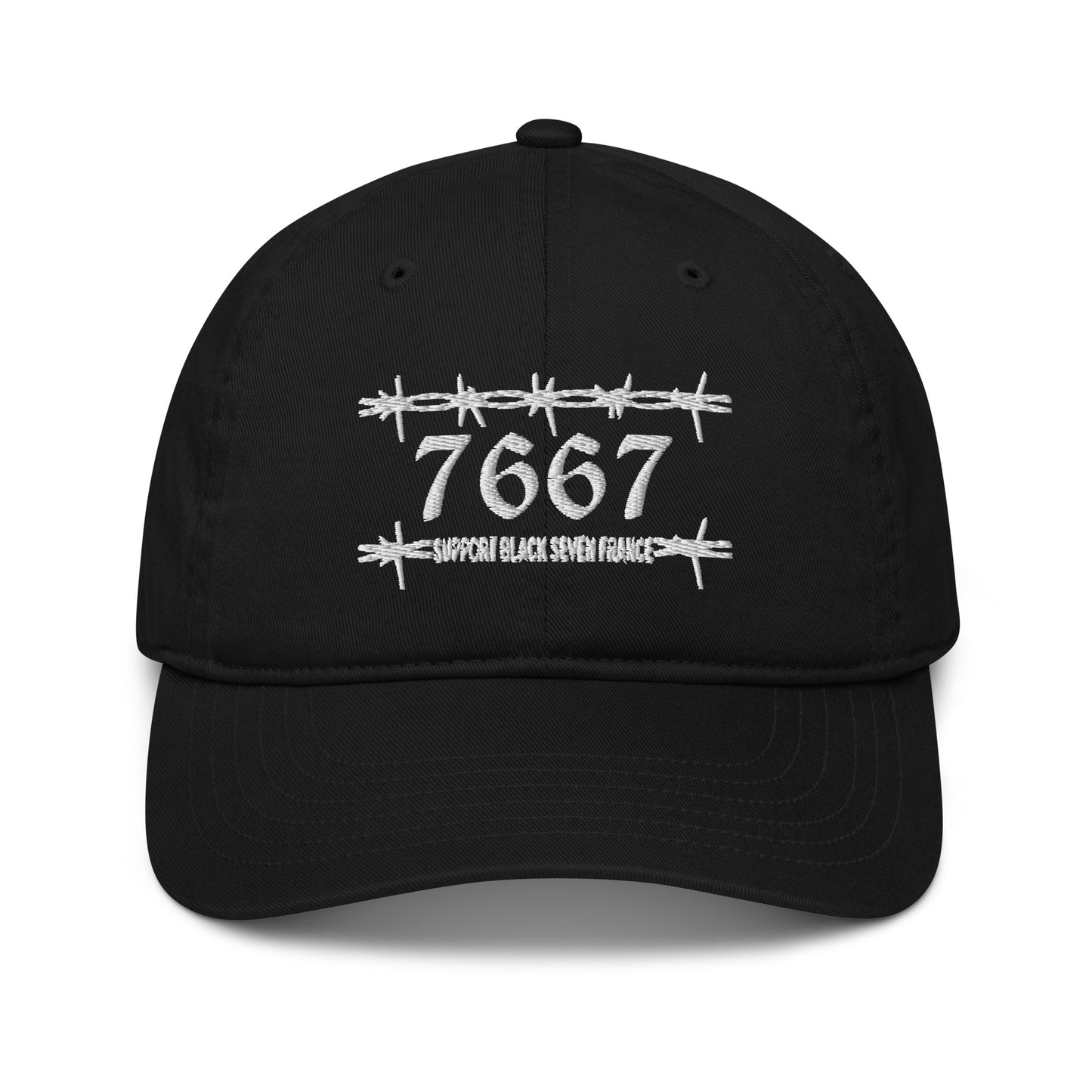 Casquette de baseball brodée « 7667 »