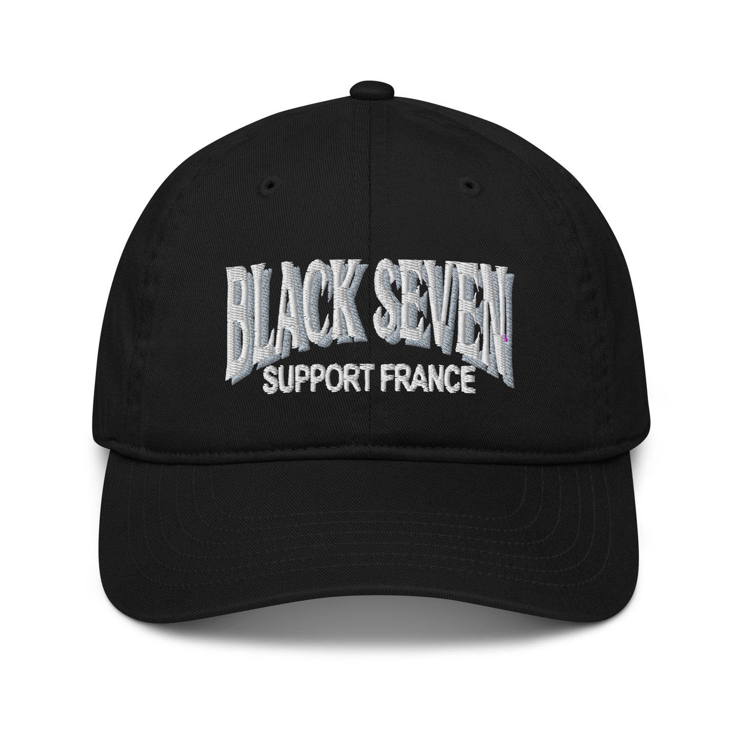 Casquette de baseball  brodée « Black Seven »