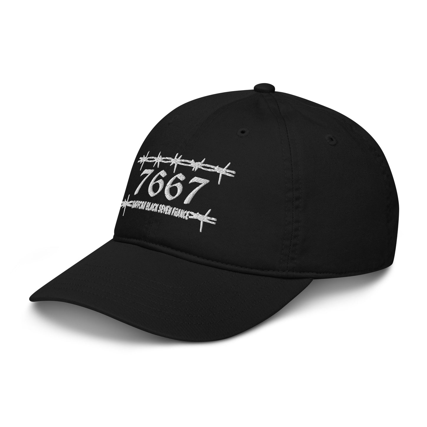 Casquette de baseball brodée « 7667 »