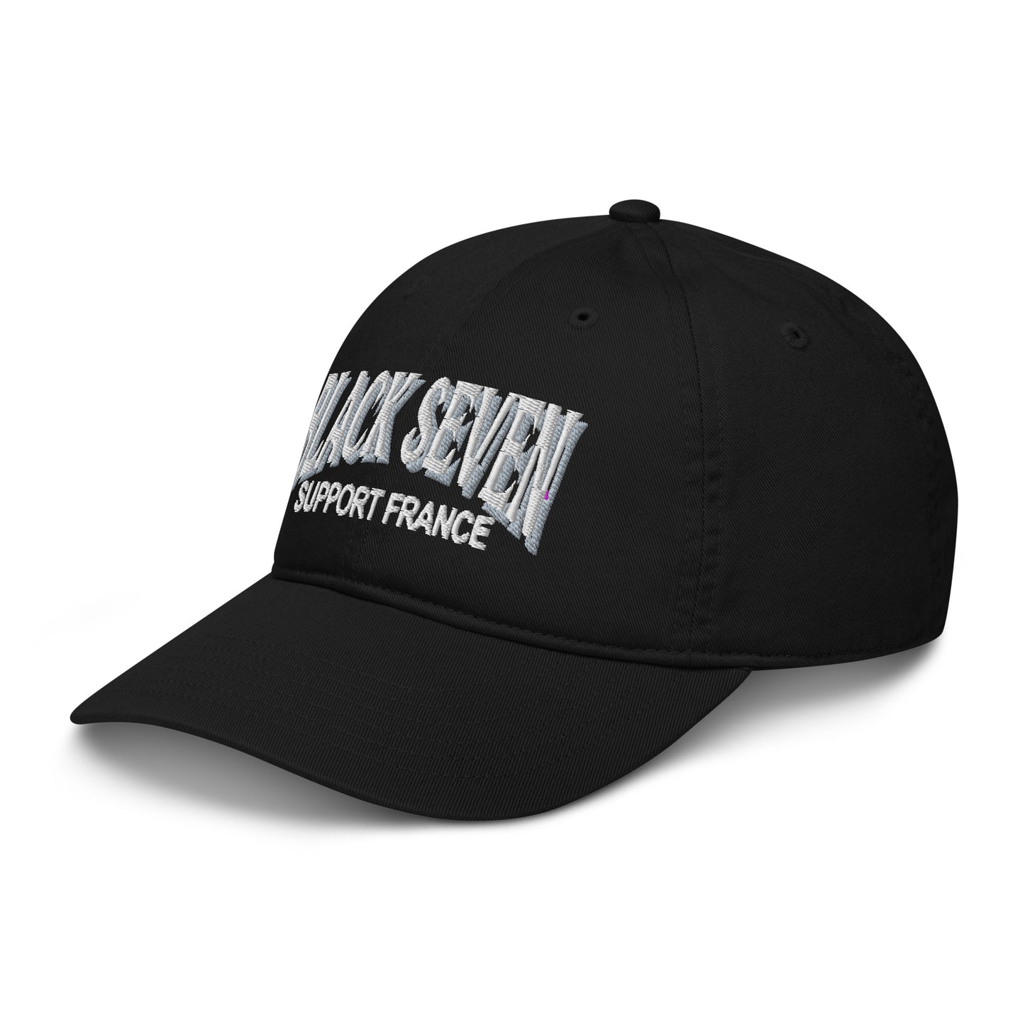 Casquette de baseball  brodée « Black Seven »