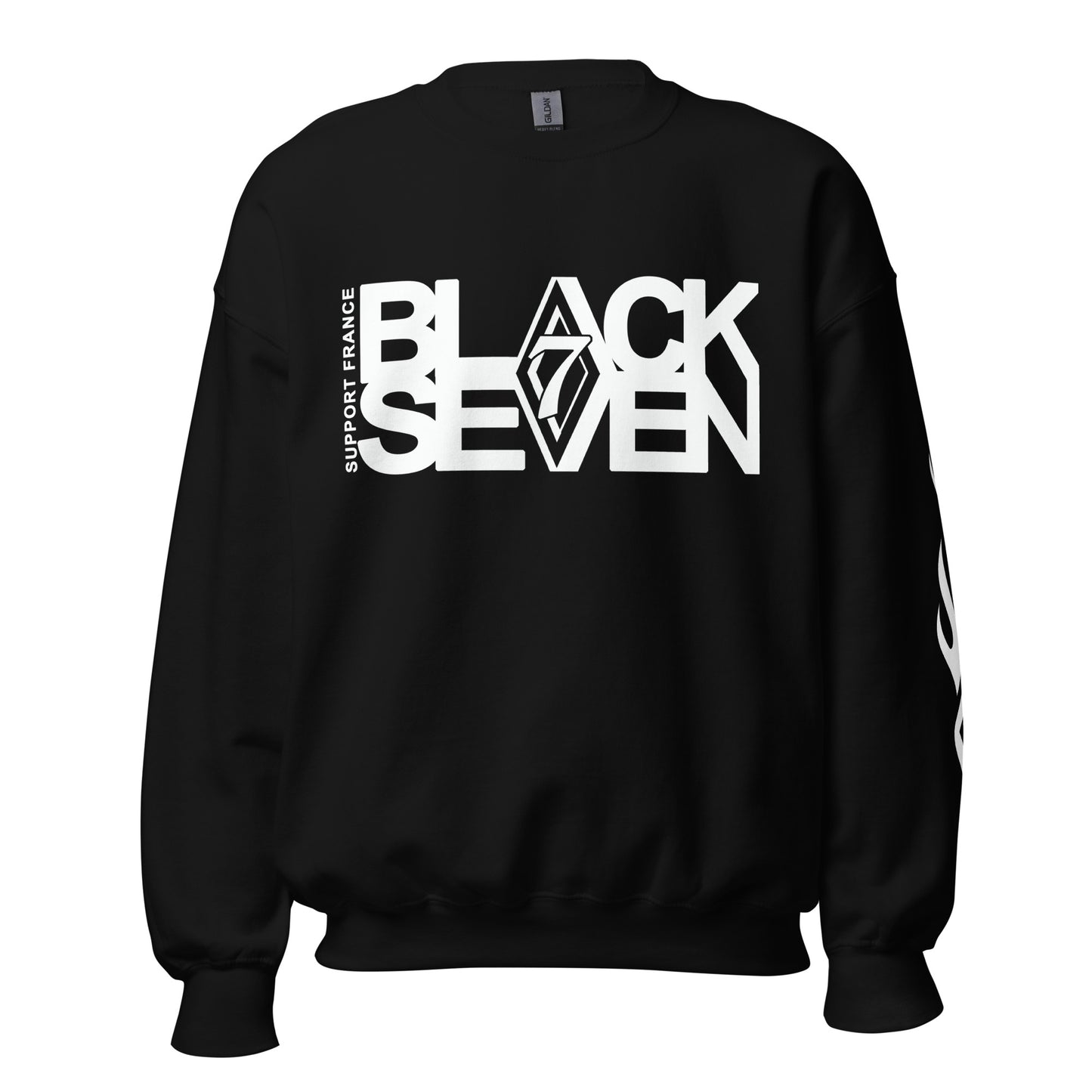 Sweat à Col Rond « Support Black Seven »