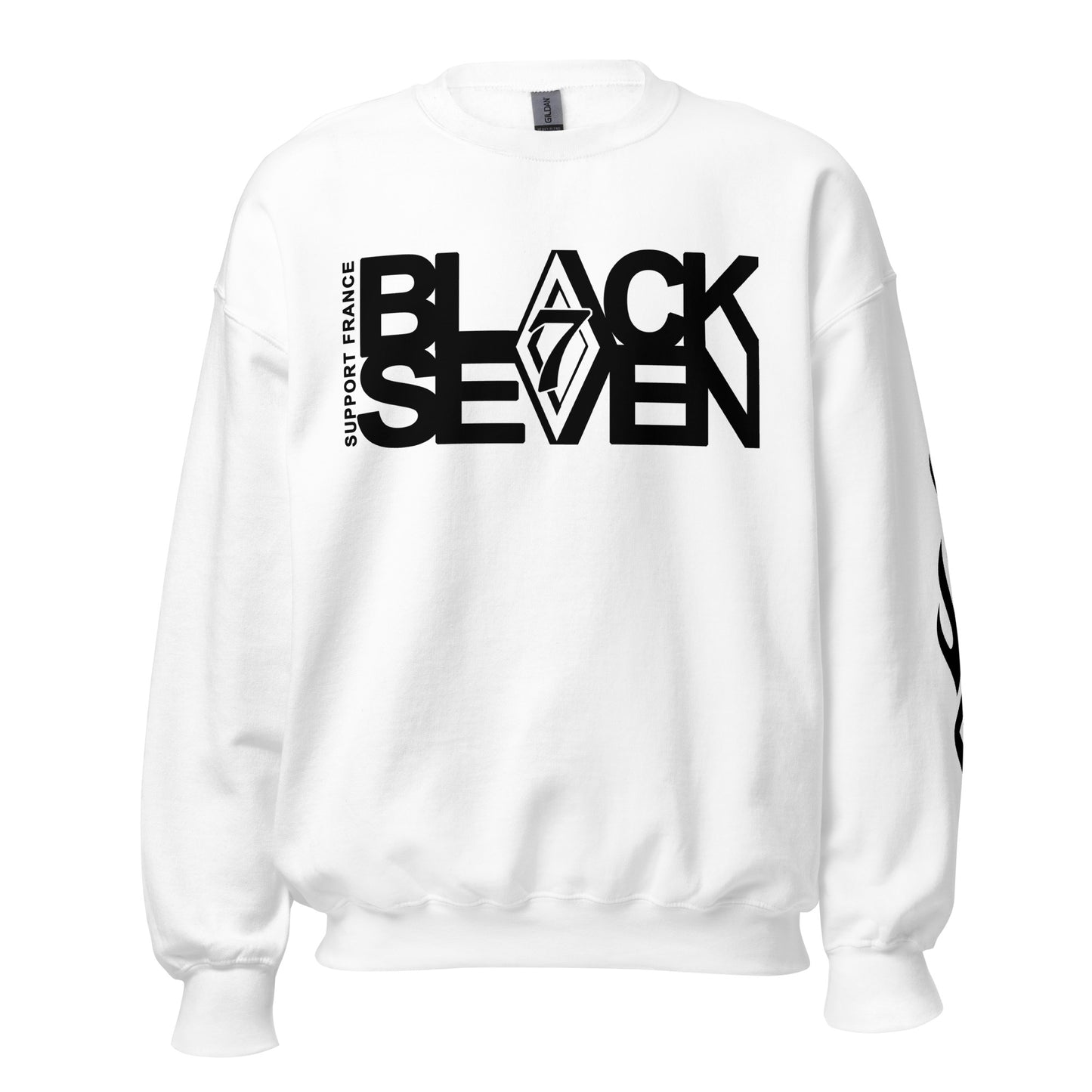 Sweat à Col Rond « Support Black Seven »